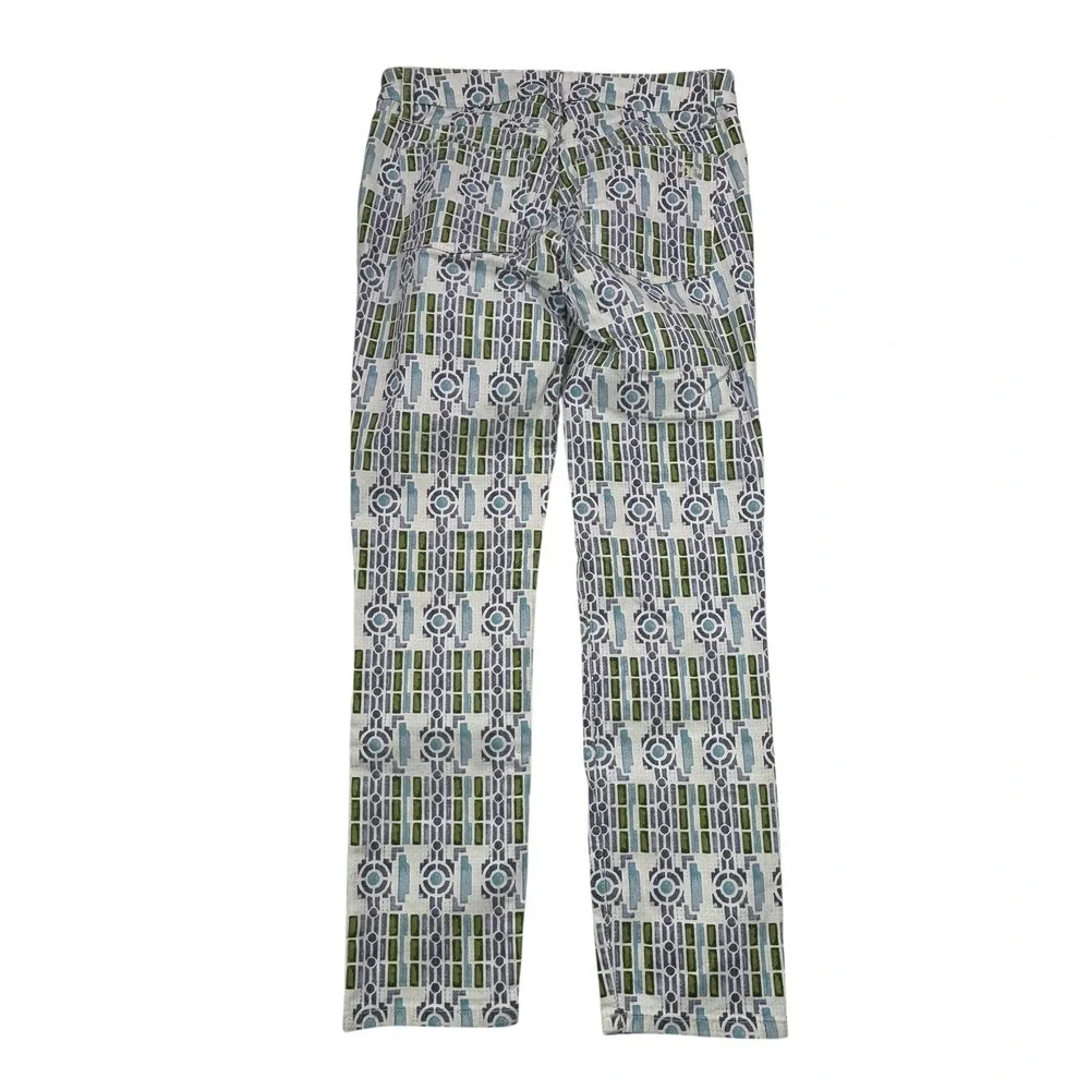 Tory Burch Printed Women's Size 28 Geometric Pattern Skinny‎ Jeans 27